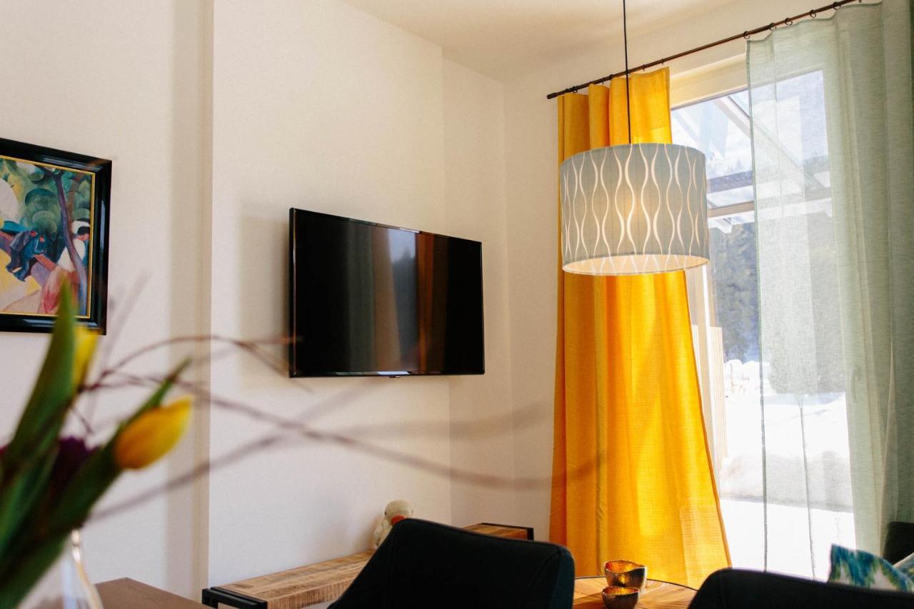 Forellenhof Appartements & Grossmutters Bungalow Leutasch Extérieur photo