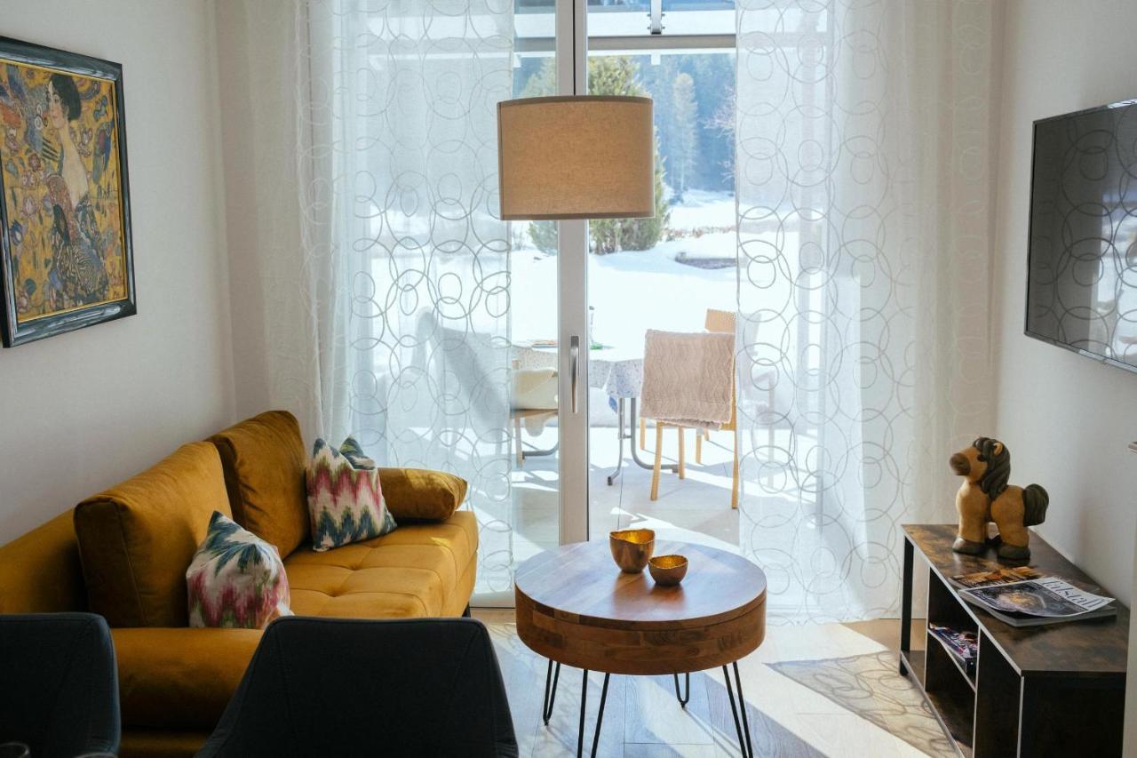 Forellenhof Appartements & Grossmutters Bungalow Leutasch Extérieur photo