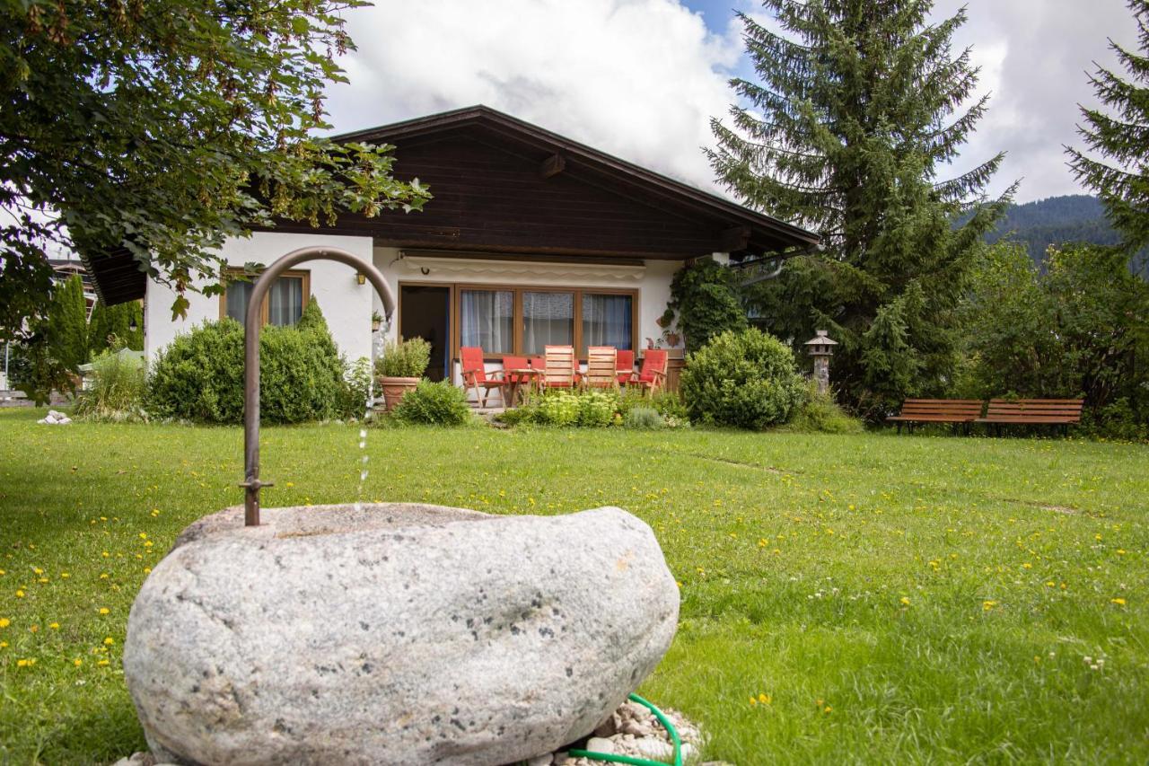 Forellenhof Appartements & Grossmutters Bungalow Leutasch Extérieur photo